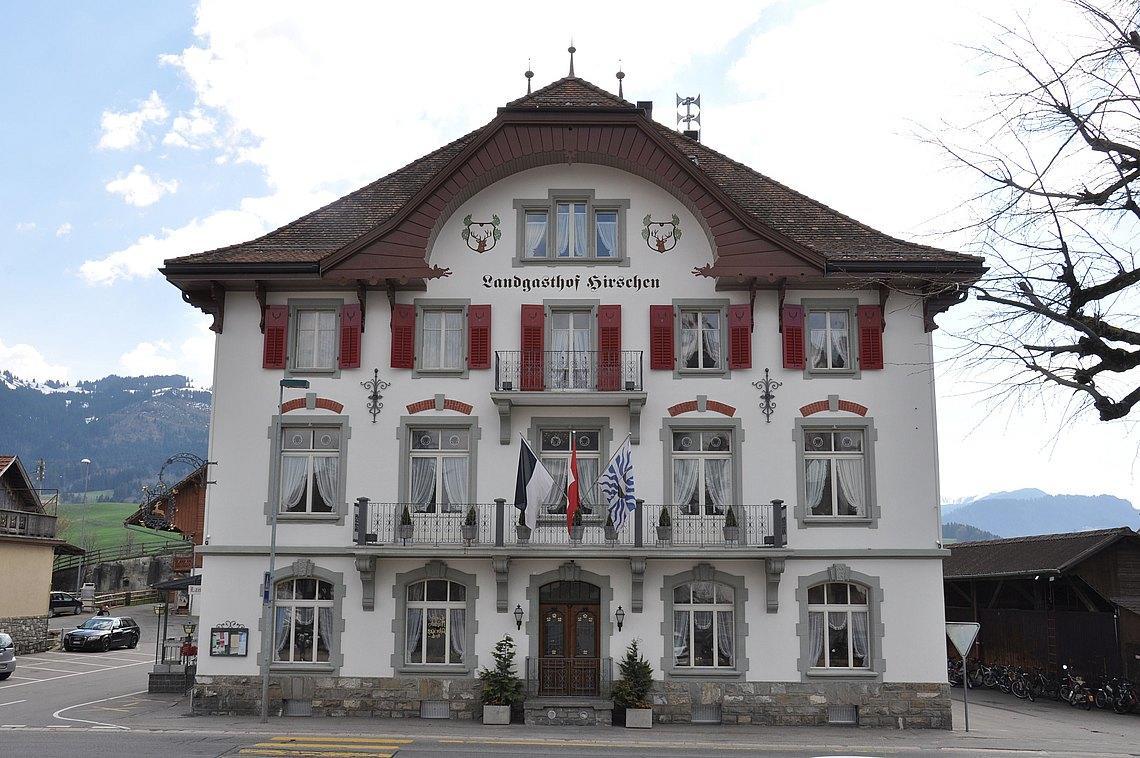 Hotel Hirschen Plaffeien Exterior photo